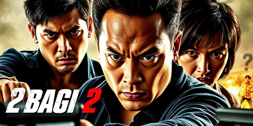 Adegan menegangkan dari film 2 Bagi 2.